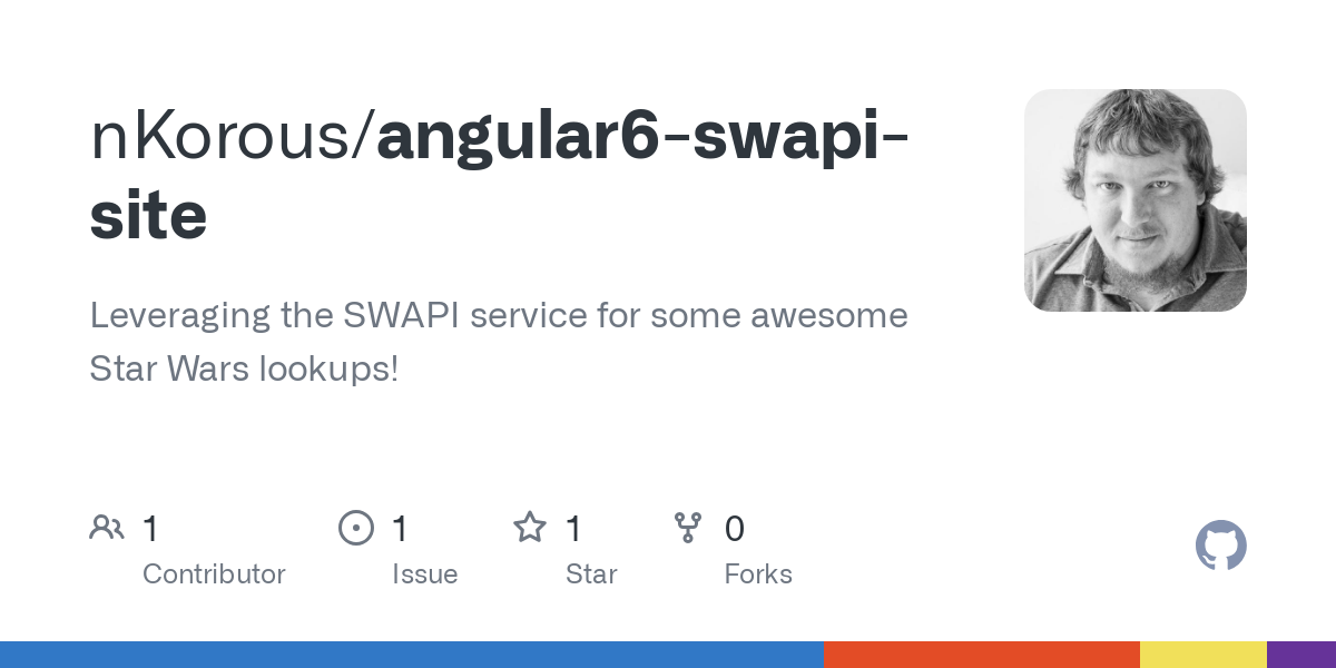 angular6 swapi site