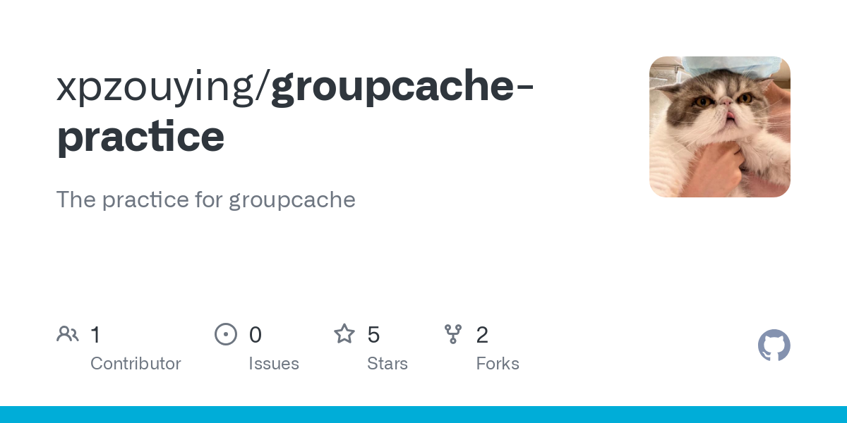 groupcache practice