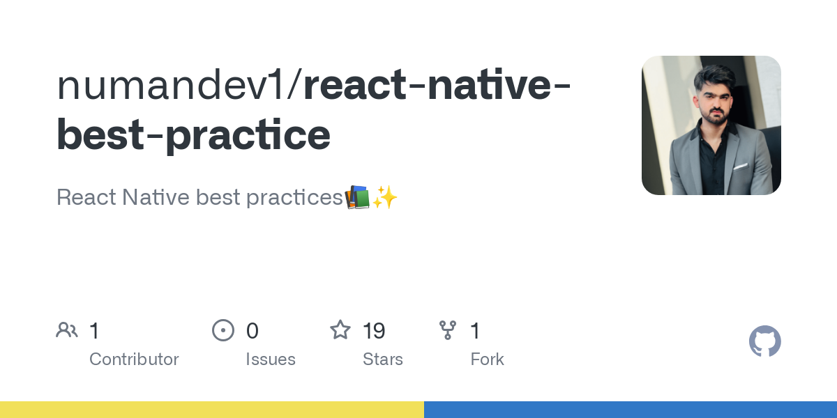 react native best practice