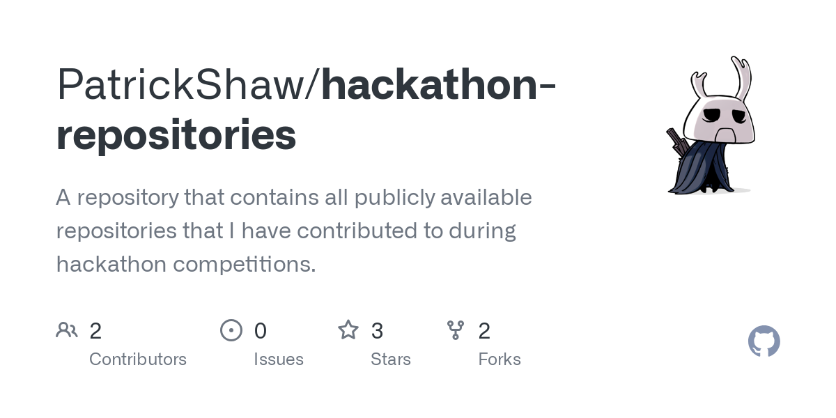 hackathon repositories