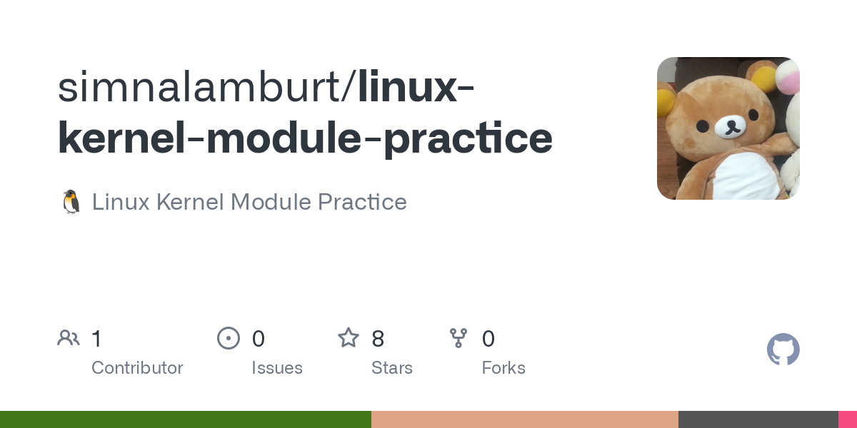 linux kernel module practice