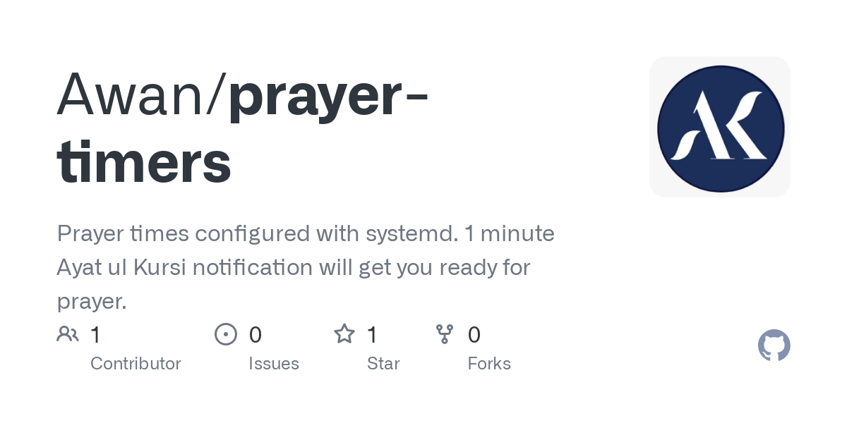 prayer timers