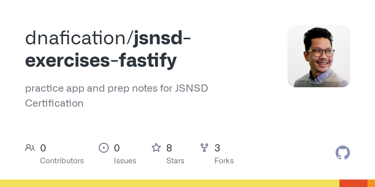 jsnsd exercises fastify