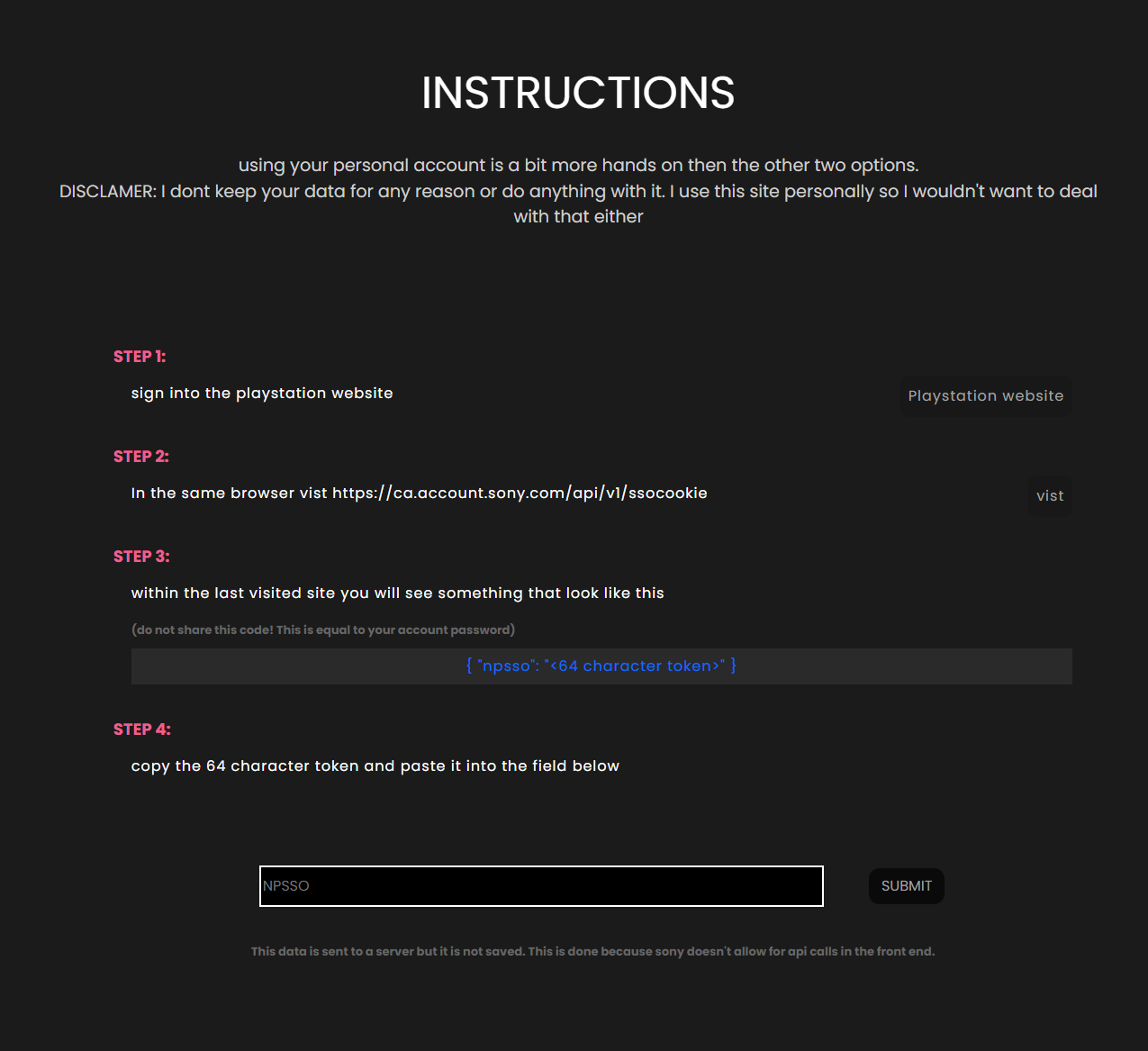 개인 로그인 지침의 이미지