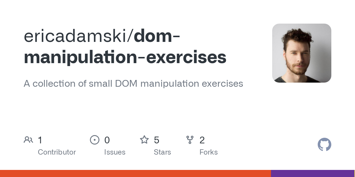 dom manipulation exercises