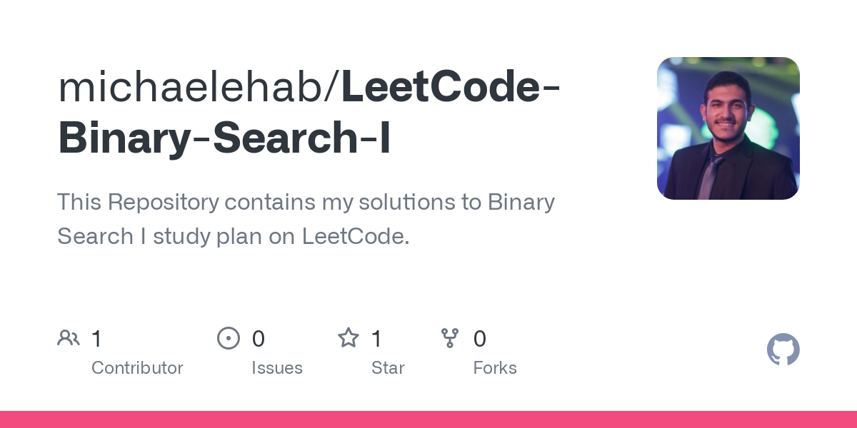 LeetCode Binary Search I