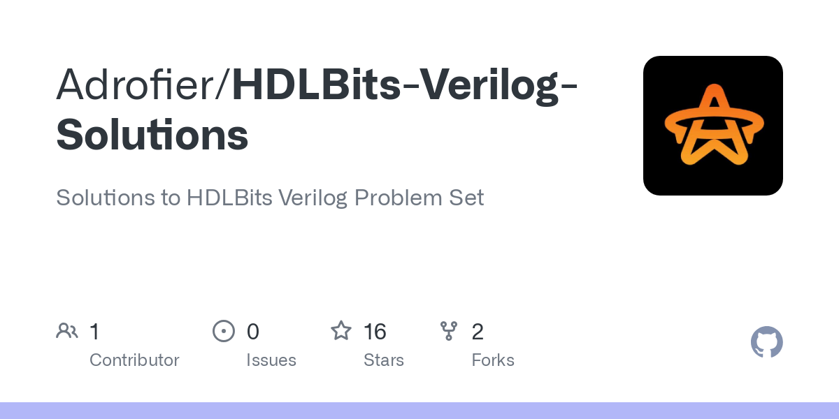 HDLBits Verilog Solutions