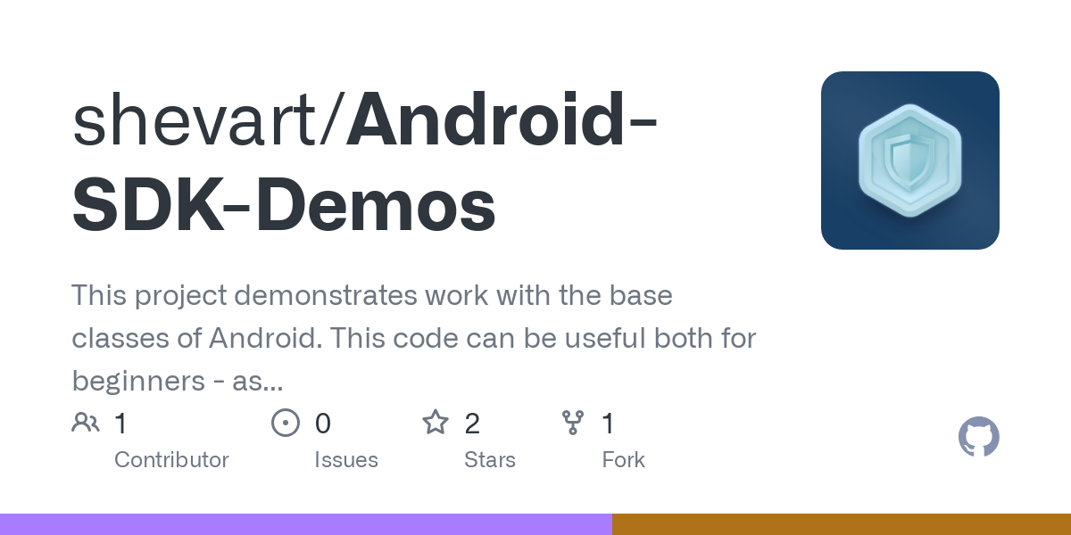 Android SDK Demos