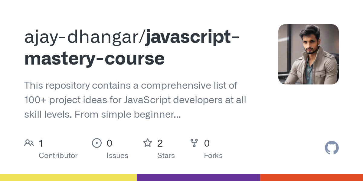 javascript mastery course