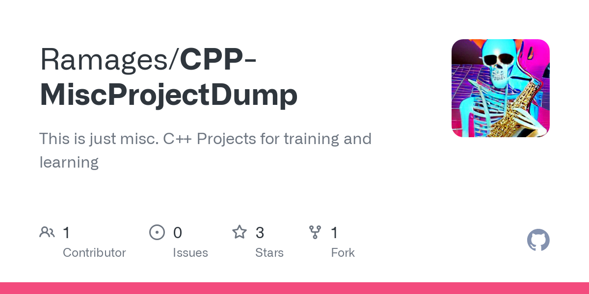 CPP MiscProjectDump