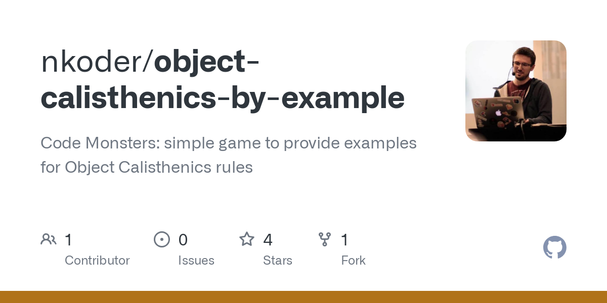 object calisthenics by example