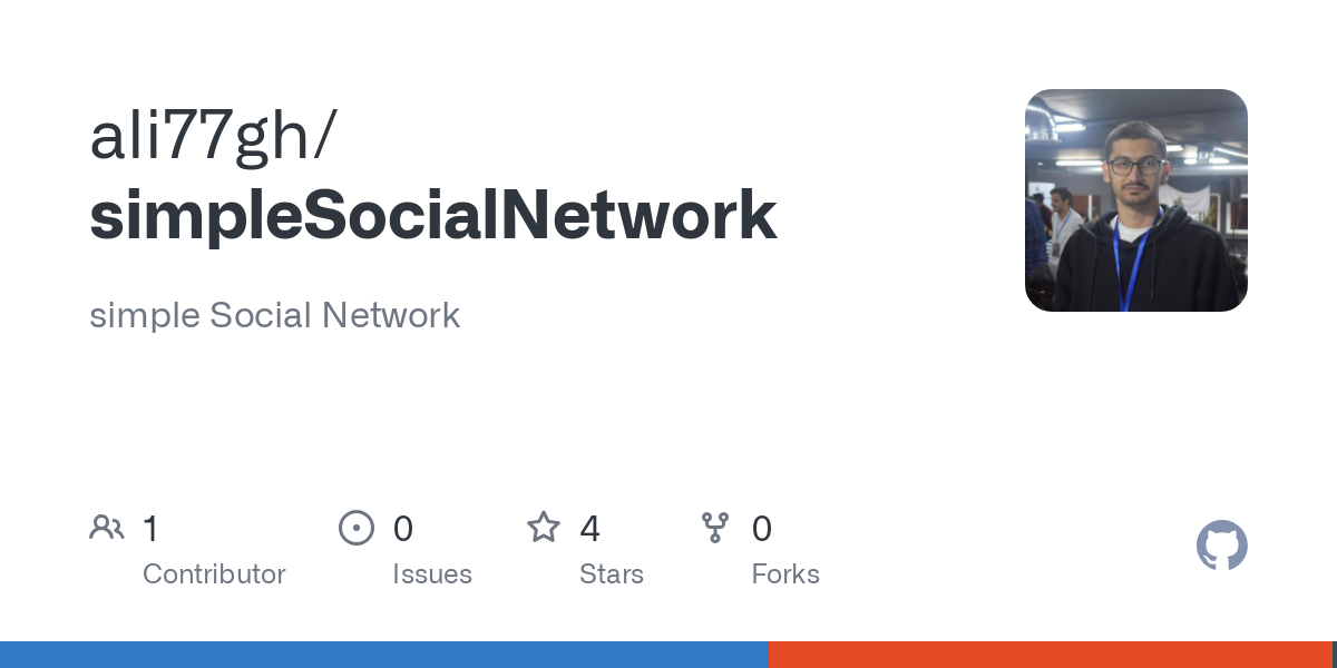 simpleSocialNetwork