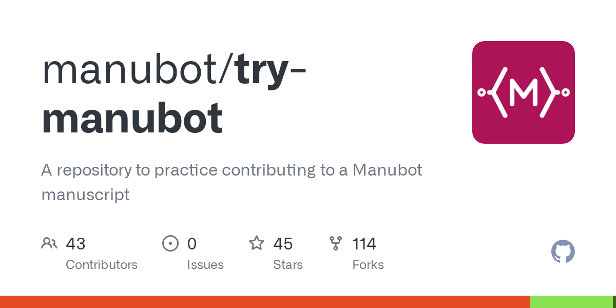 try manubot