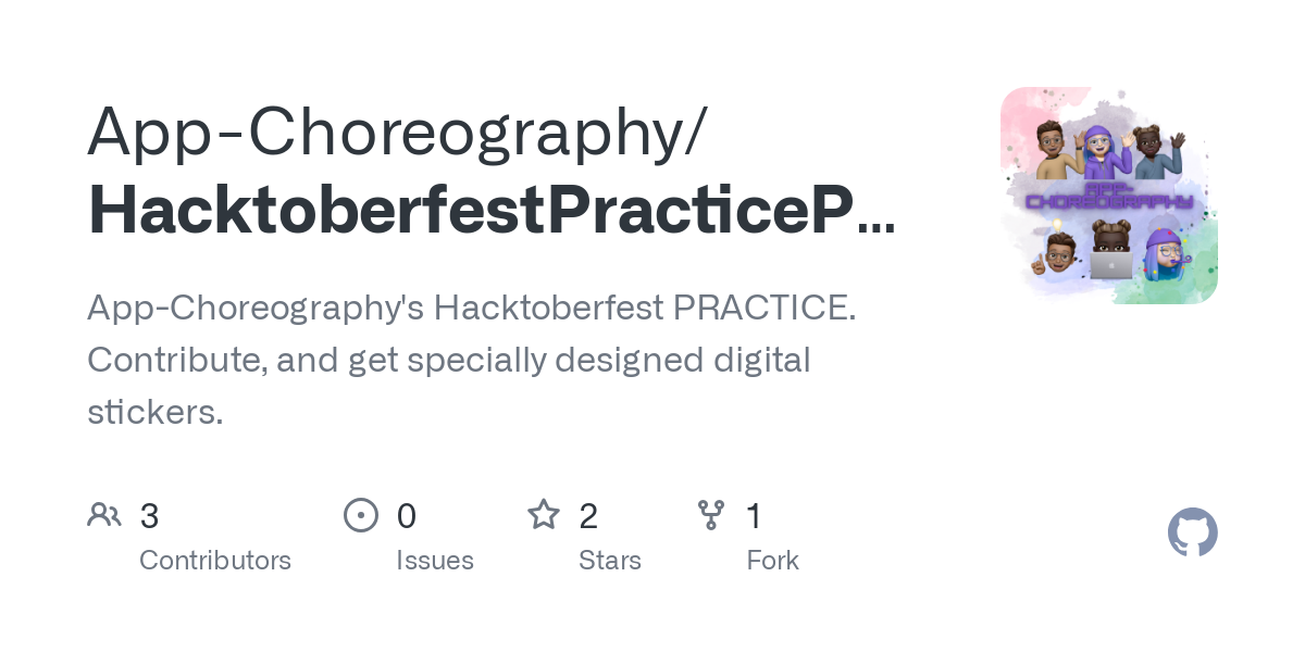 HacktoberfestPracticePage
