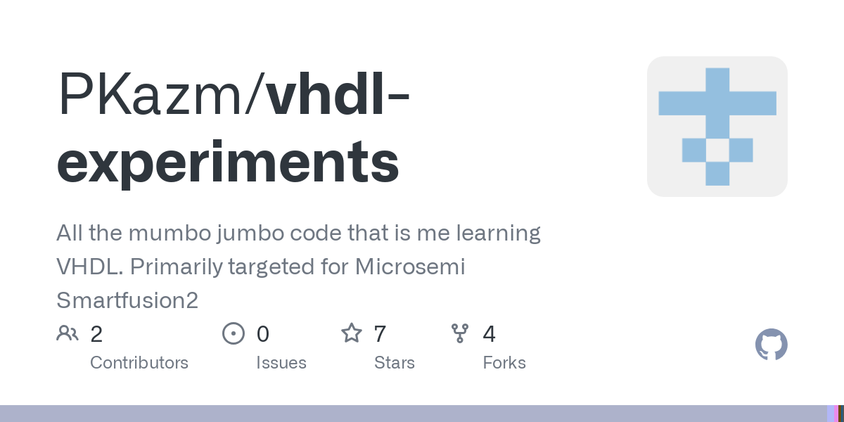 vhdl experiments