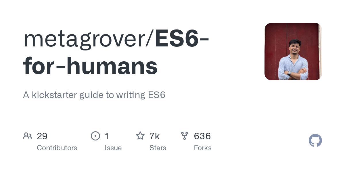 ES6 for humans