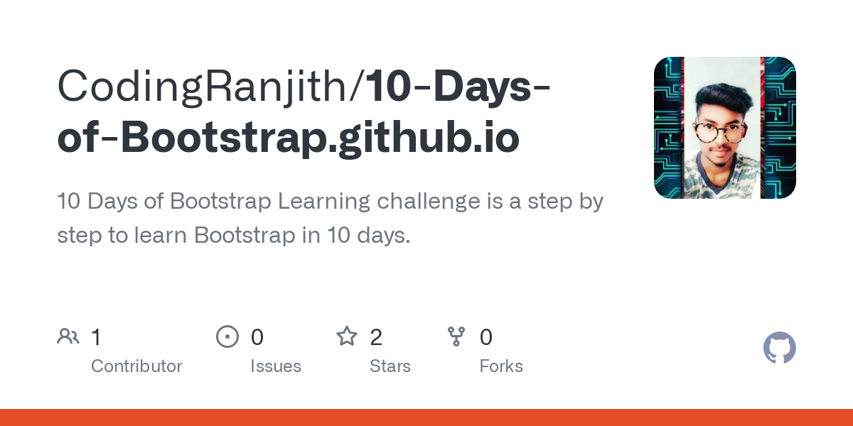 10 Days of Bootstrap.github.io
