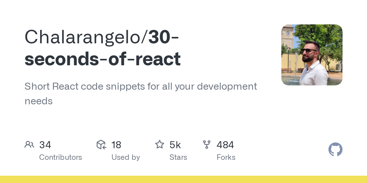 30 seconds of react