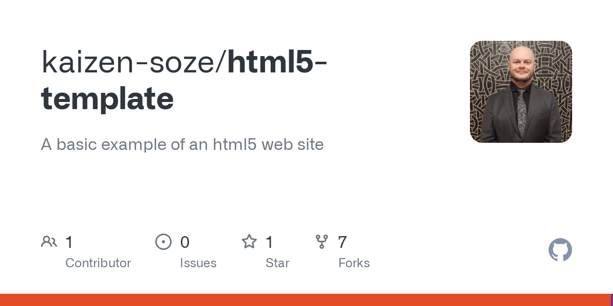 html5 template