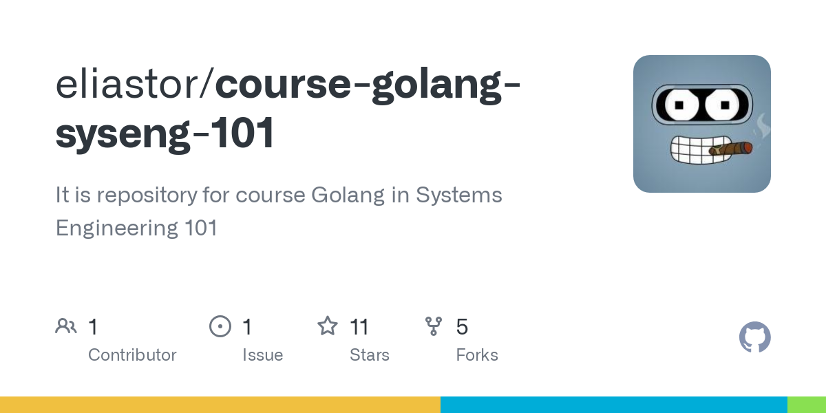 course golang syseng 101