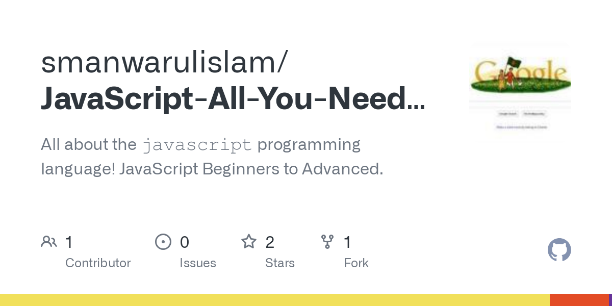 JavaScript All You Need to Know