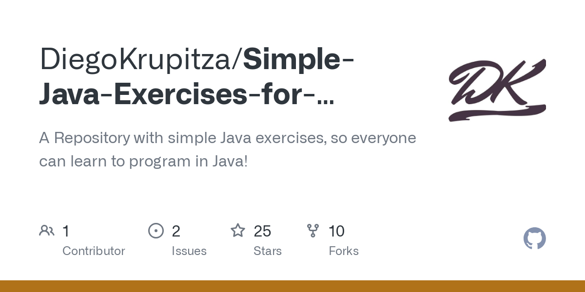 Simple Java Exercises for Beginners