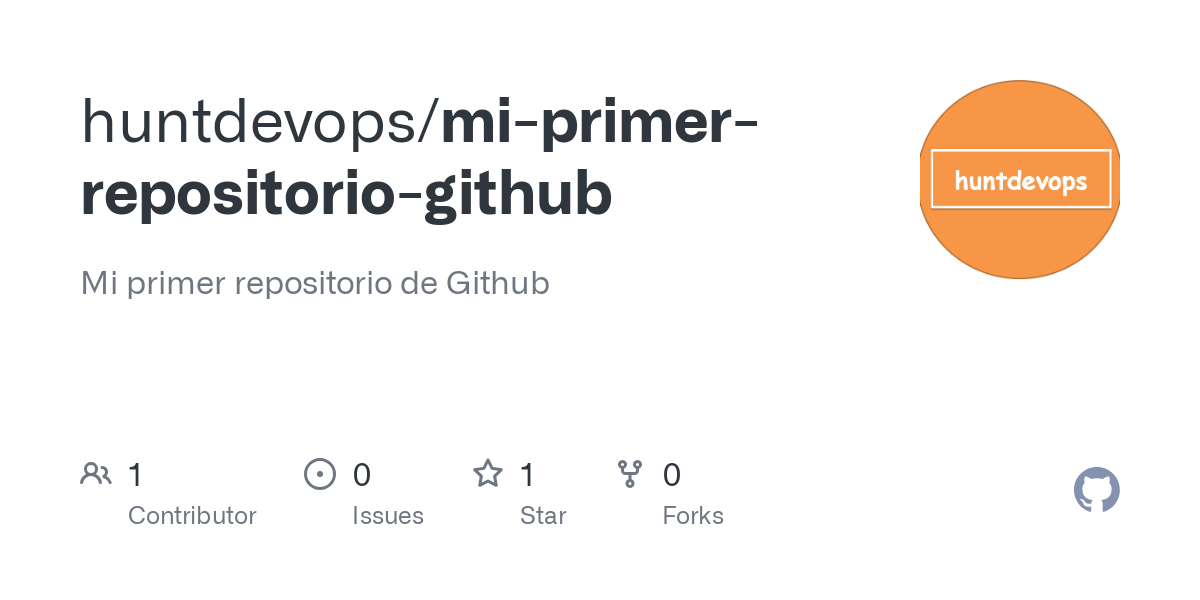 mi primer repositorio github