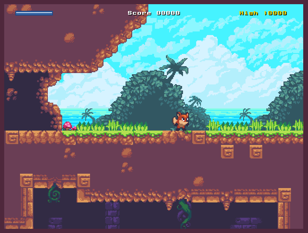 Sunny Land 게임 스크린 샷