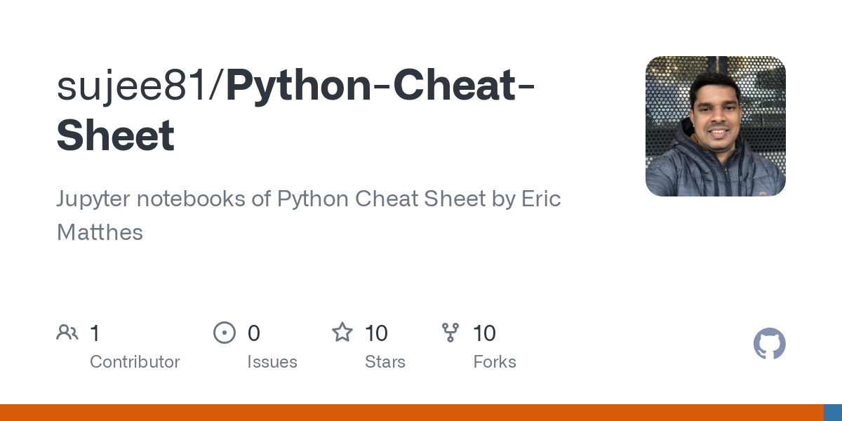 Python Cheat Sheet