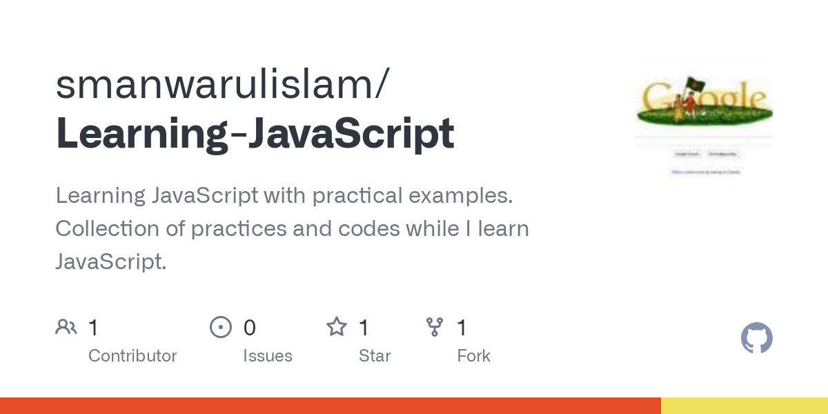 Learning JavaScript