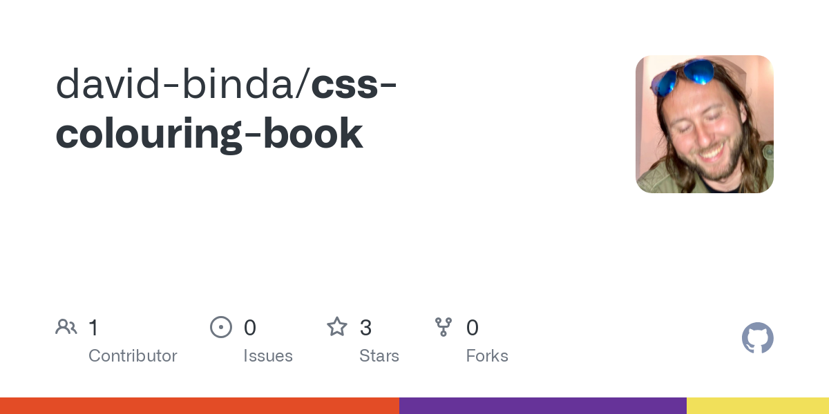 css colouring book