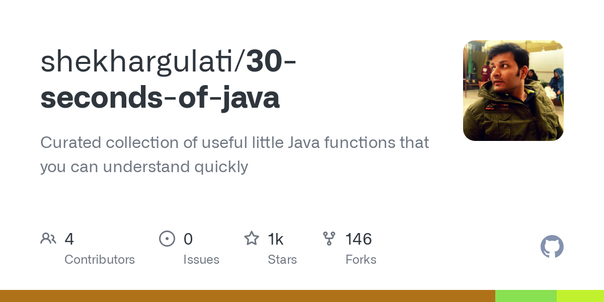 30 seconds of java