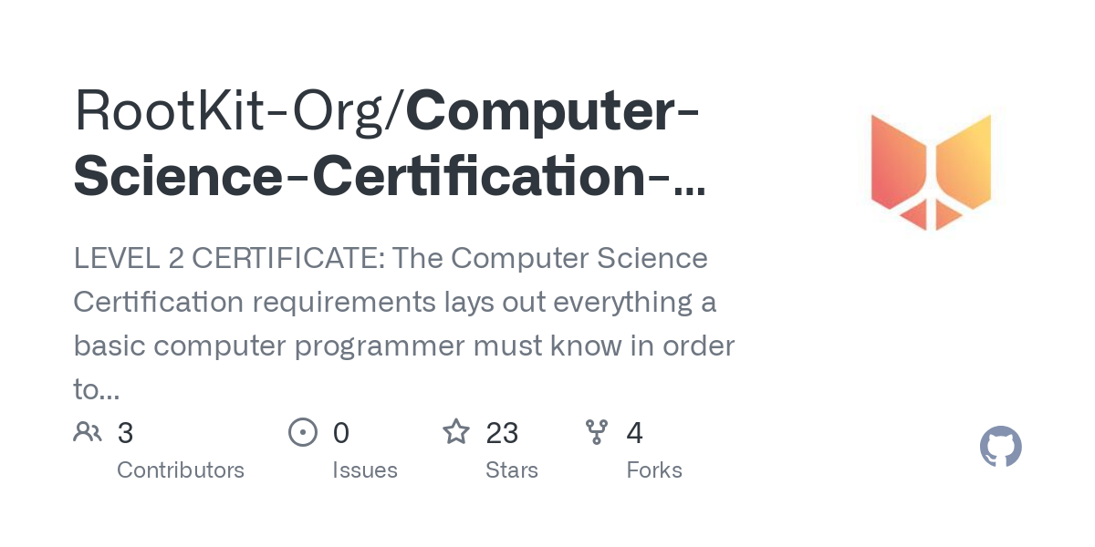 Computer Science Certification Roadmap