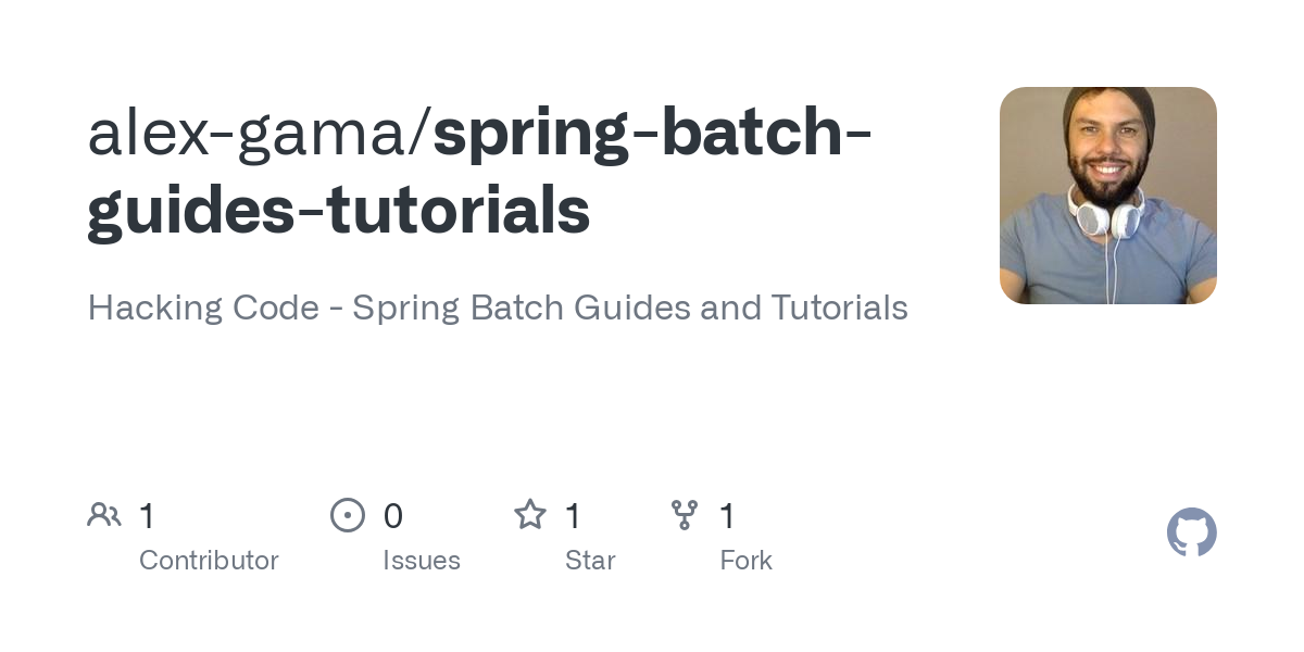 spring batch guides tutorials