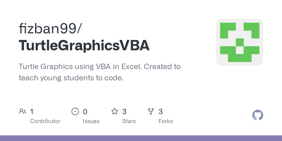 TurtleGraphicsVBA