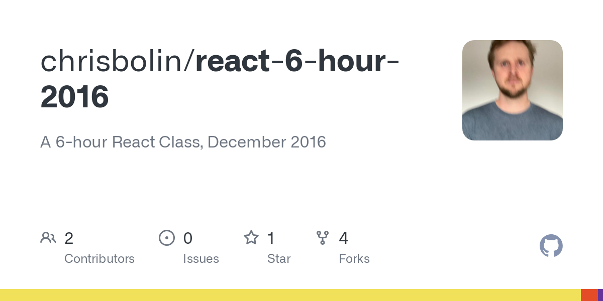 react 6 hour 2016