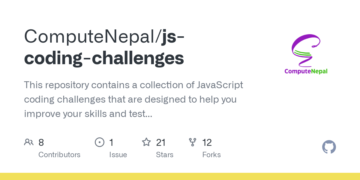 js coding challenges