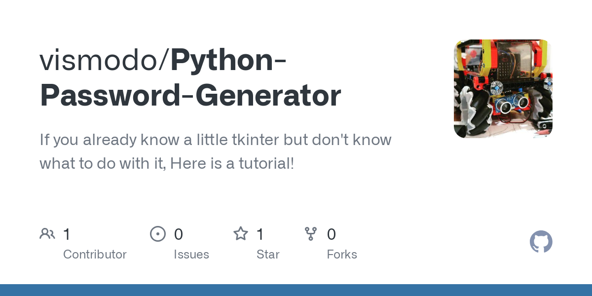 Python Password Generator