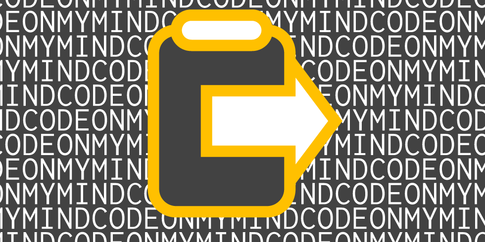 Code in meinem Kopf Banner