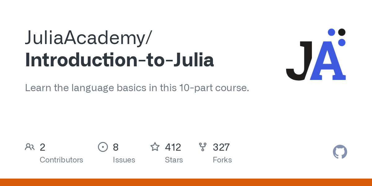 Introduction to Julia