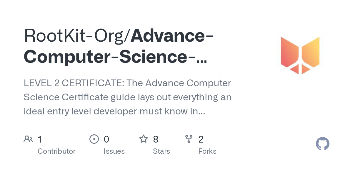 Advance Computer Science Certification Guide