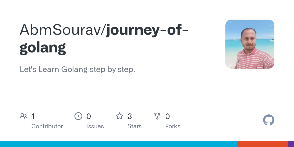 journey of golang
