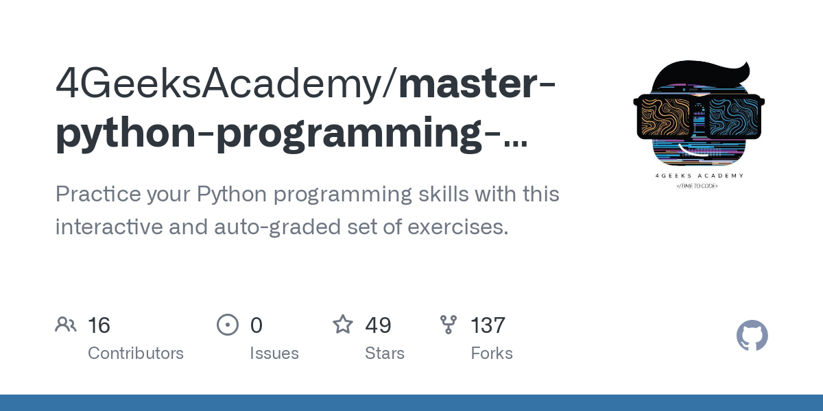 master python programming exercises