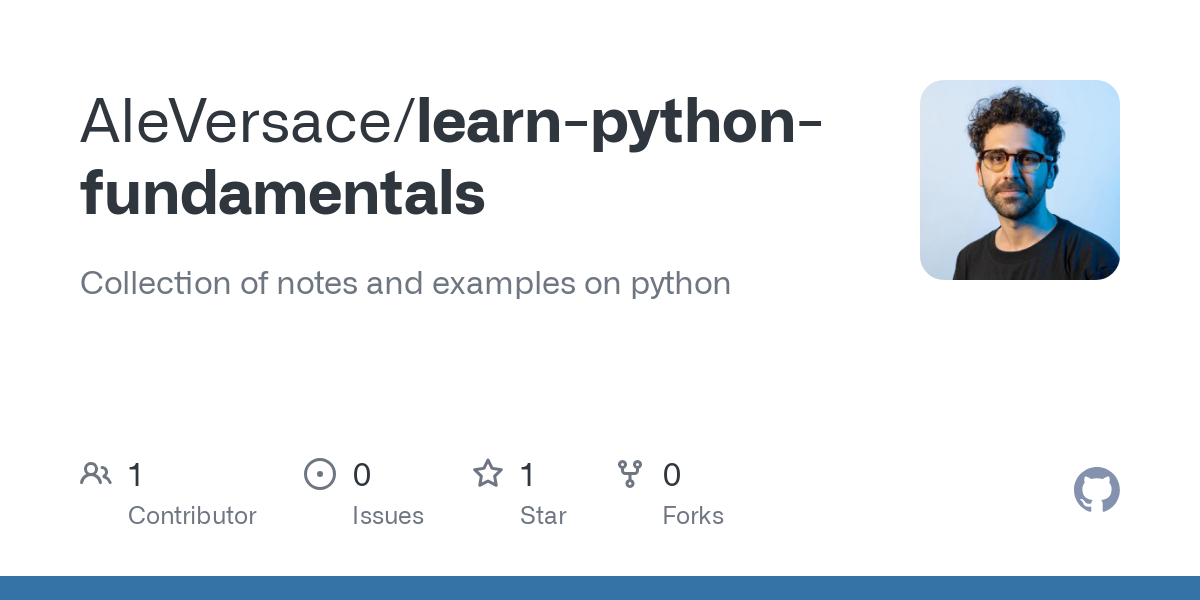 learn python fundamentals