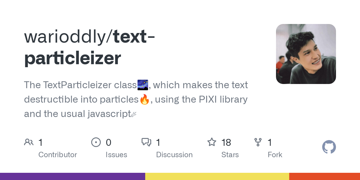 text particleizer