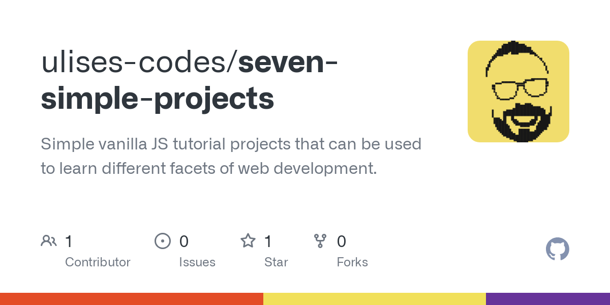 seven simple projects