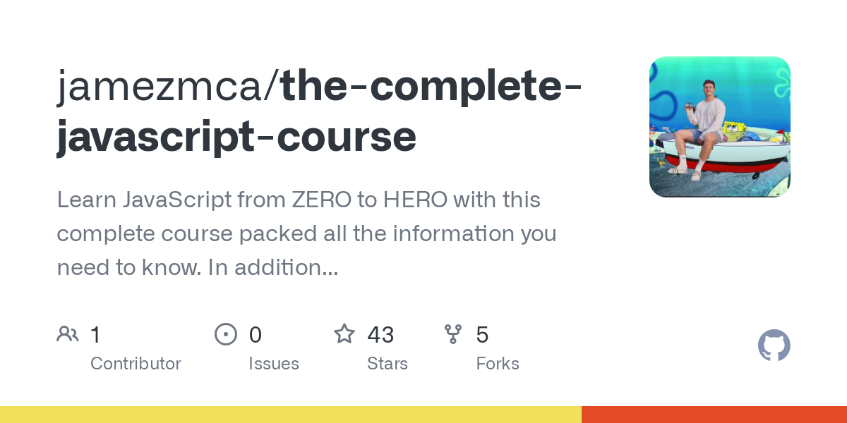 the complete javascript course
