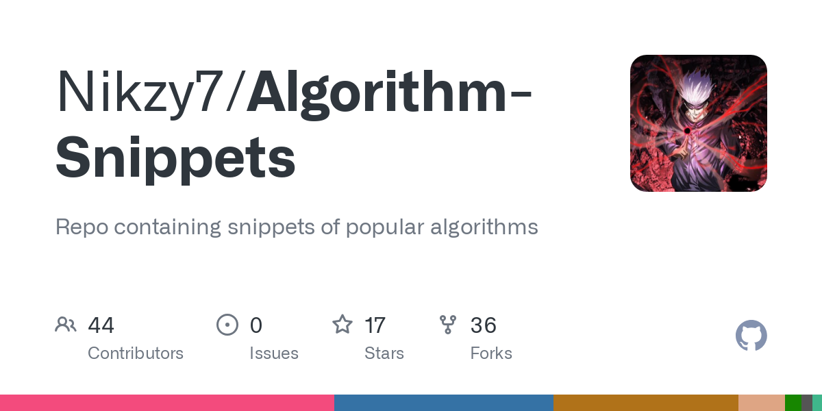 Algorithm Snippets
