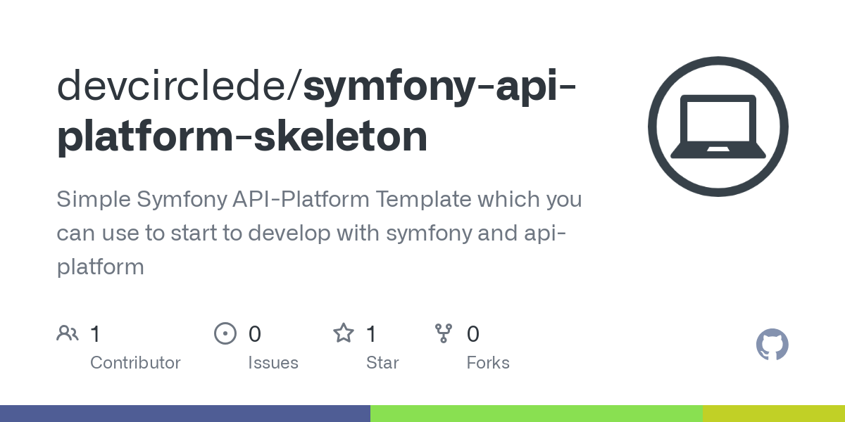 symfony api platform skeleton