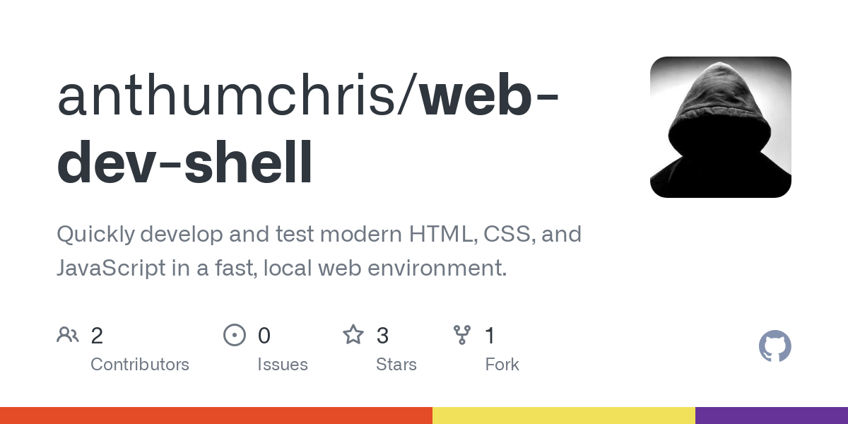 web dev shell